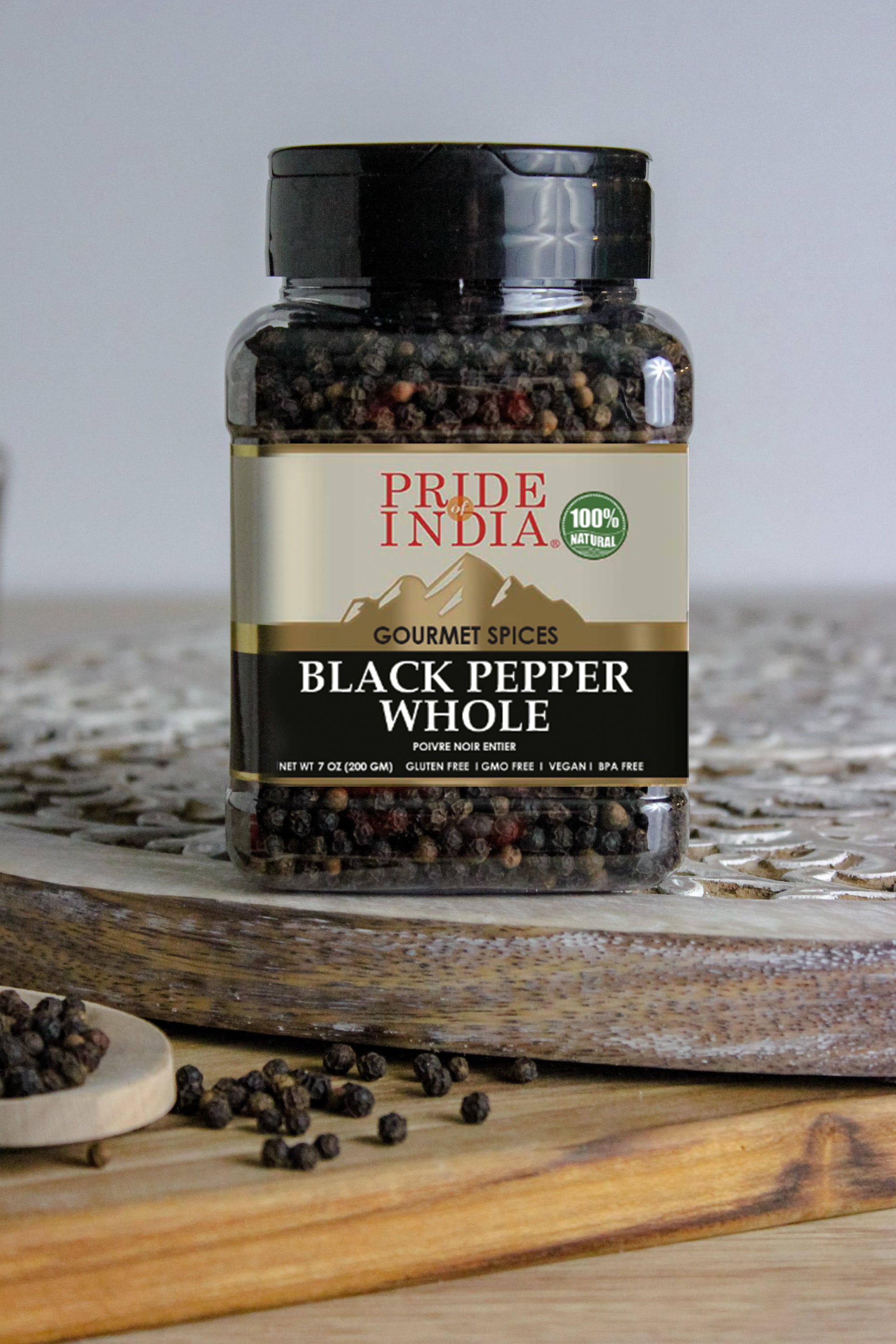 Gourmet Black Peppercorn Whole