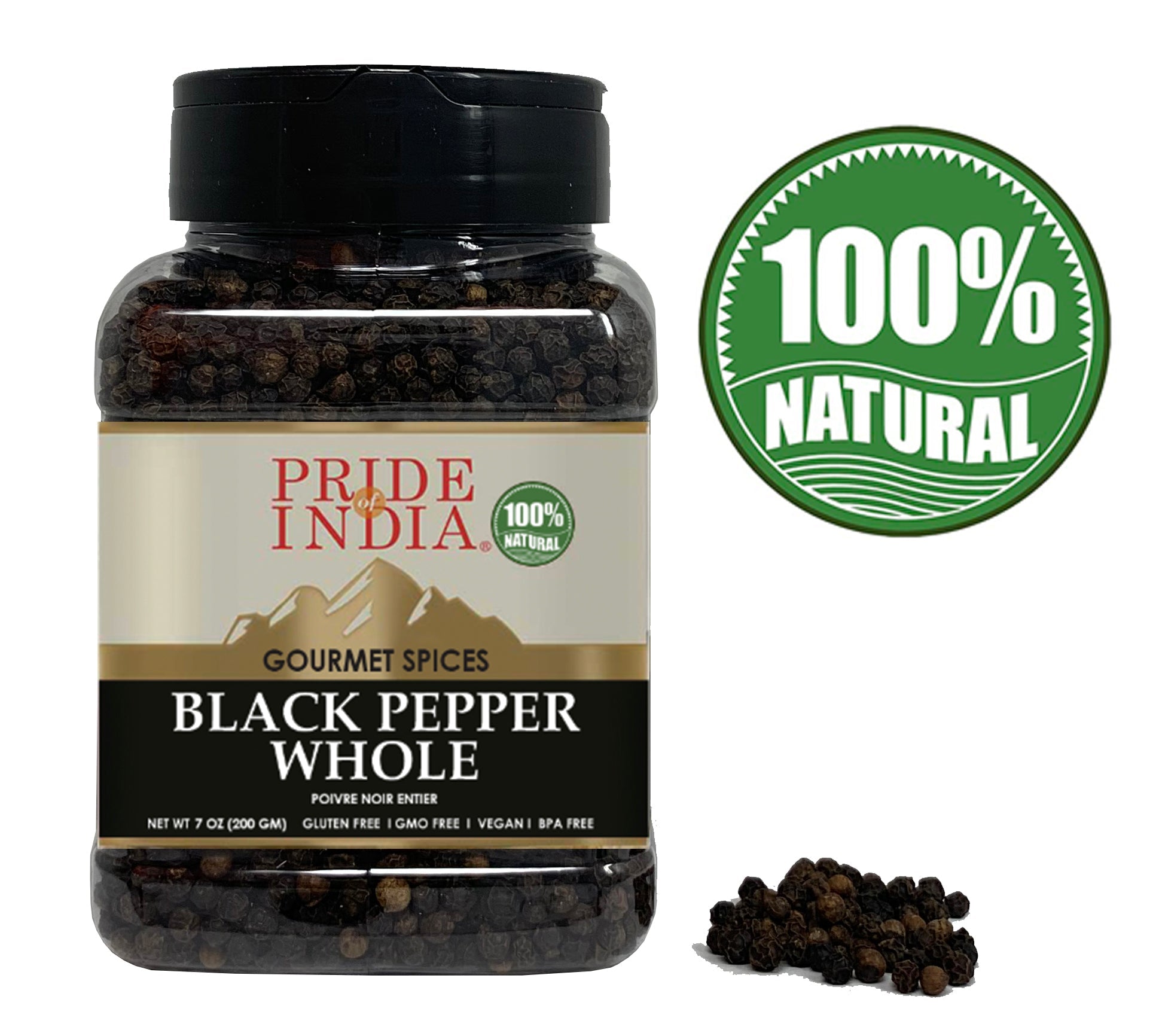 Gourmet Black Peppercorn Whole