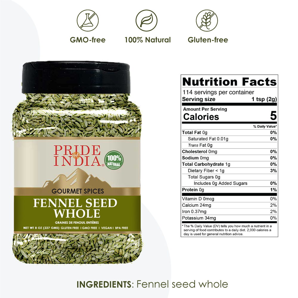 Gourmet Fennel Seed Whole