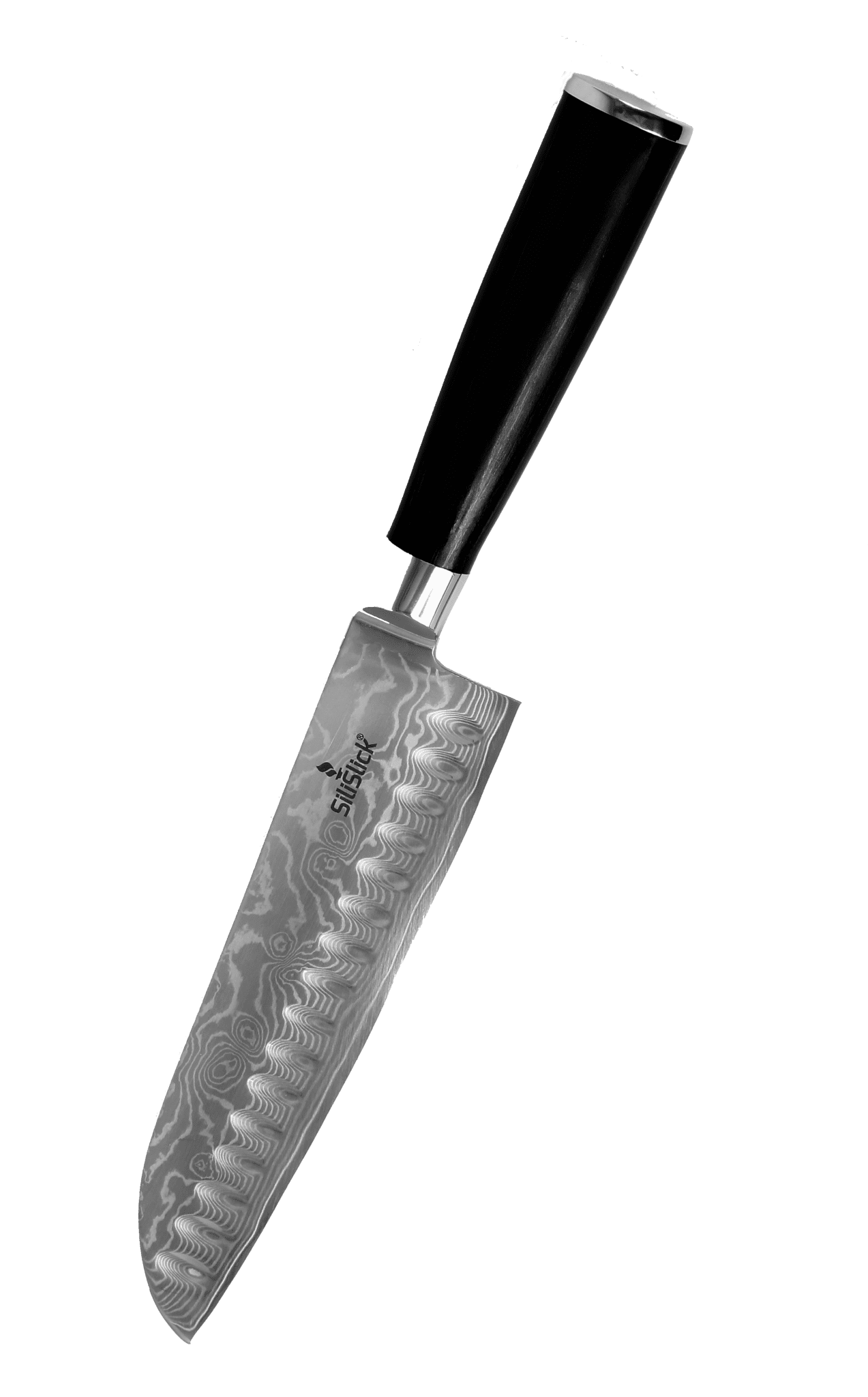 Damascus VG10 Steel Santoku Knife Classic Wave